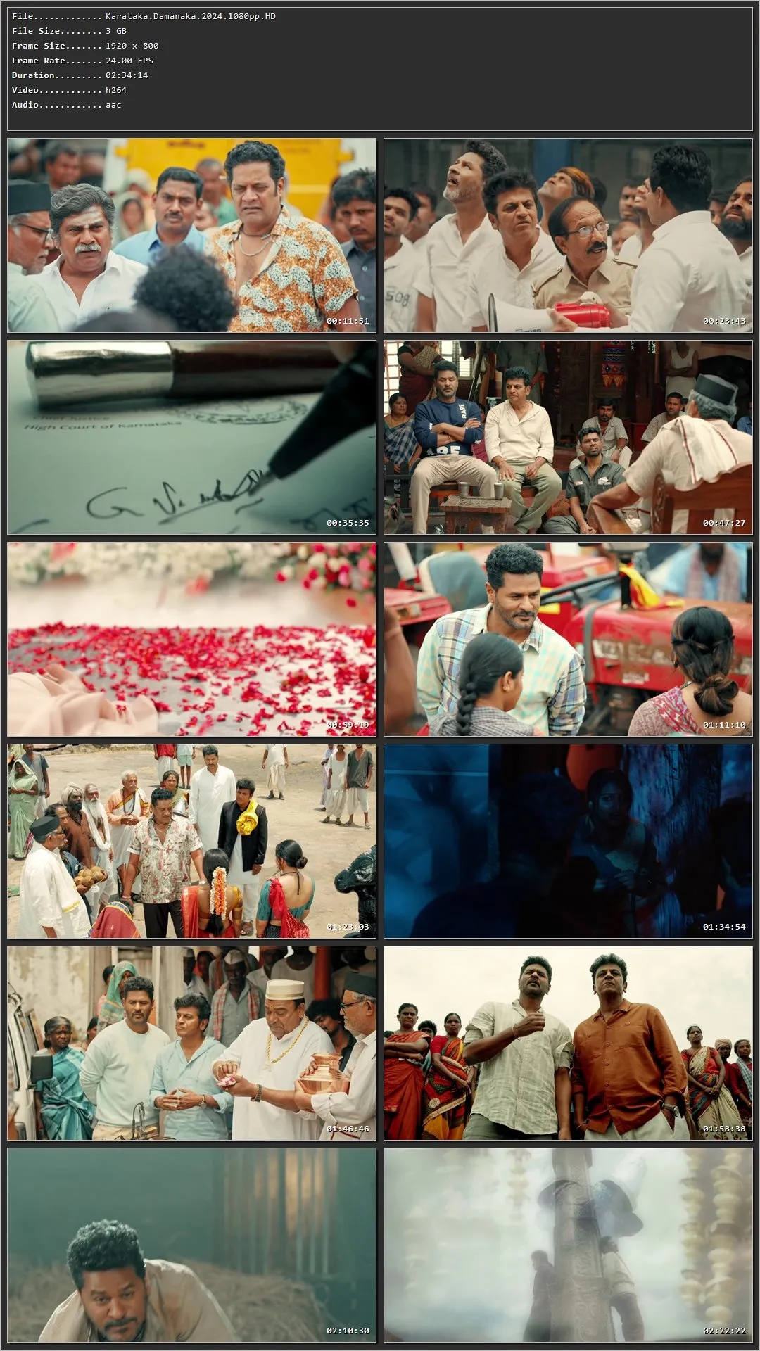 Karataka Damanaka (2024) Hindi Dual Audio HDRip 1080p – 720p – 480p Screenshot