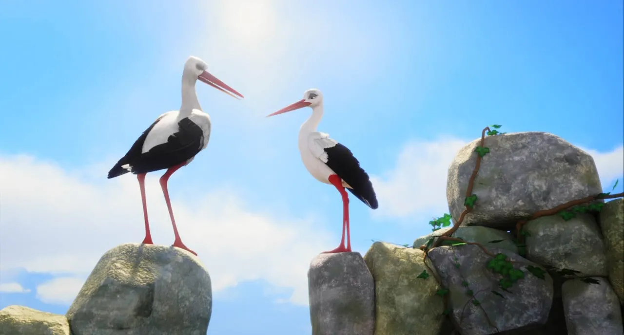 A Stork’s Journey (2017) Hindi Dual Audio 720p BluRay [950MB] Screenshot