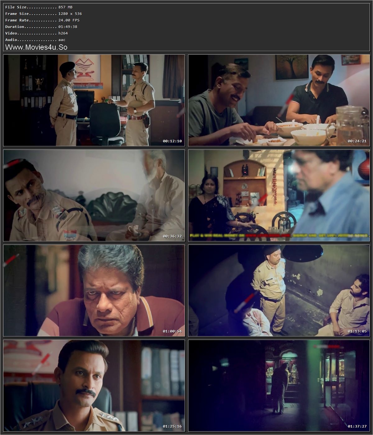 Aakhir Palaayan Kab Tak..? 2024 Hindi (Cleaned) HDTS 720p – 480p Screenshot