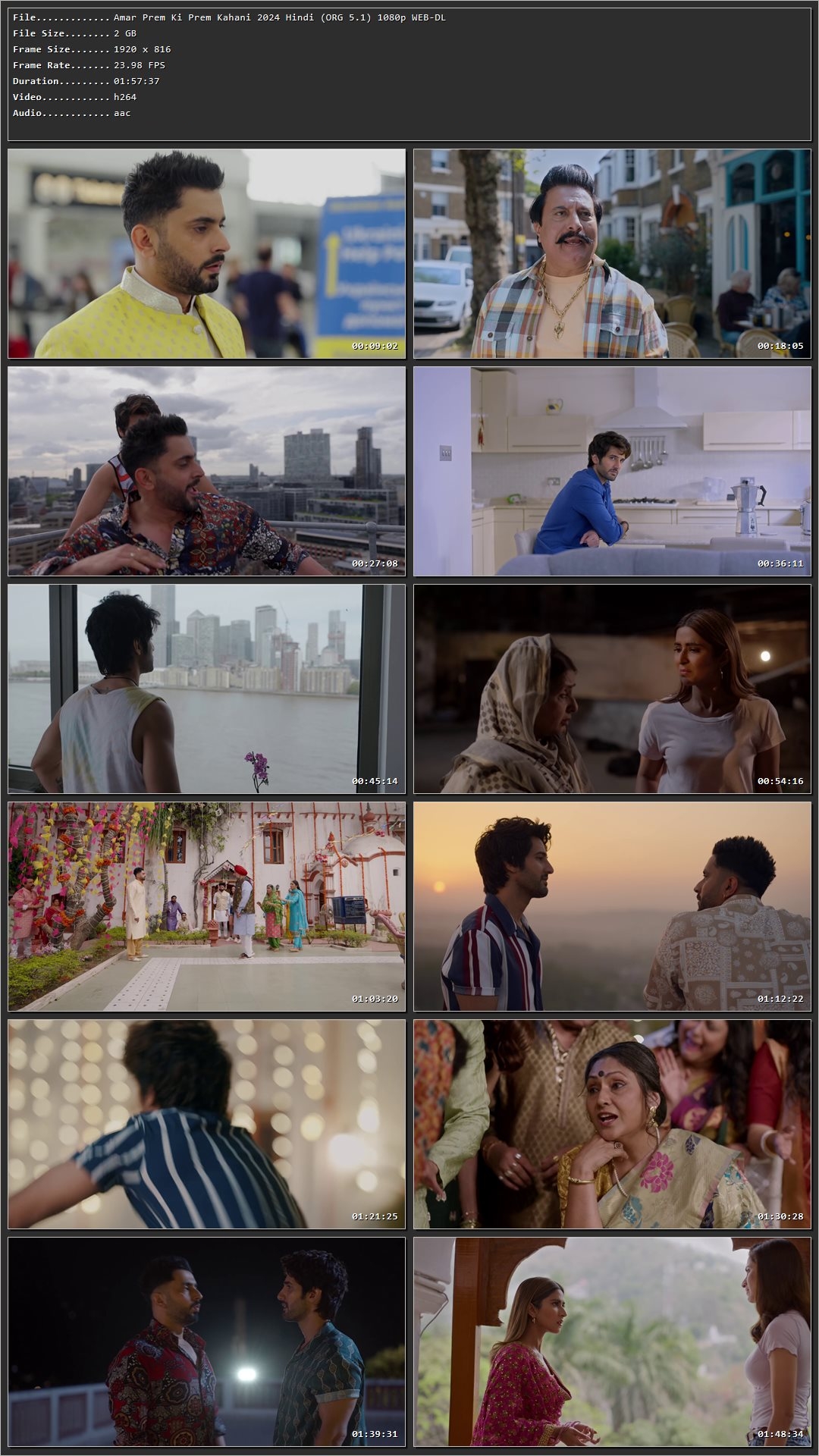Amar Prem Ki Prem Kahani 2024 Hindi HDRip 720p - 480p - 1080p Screenshot