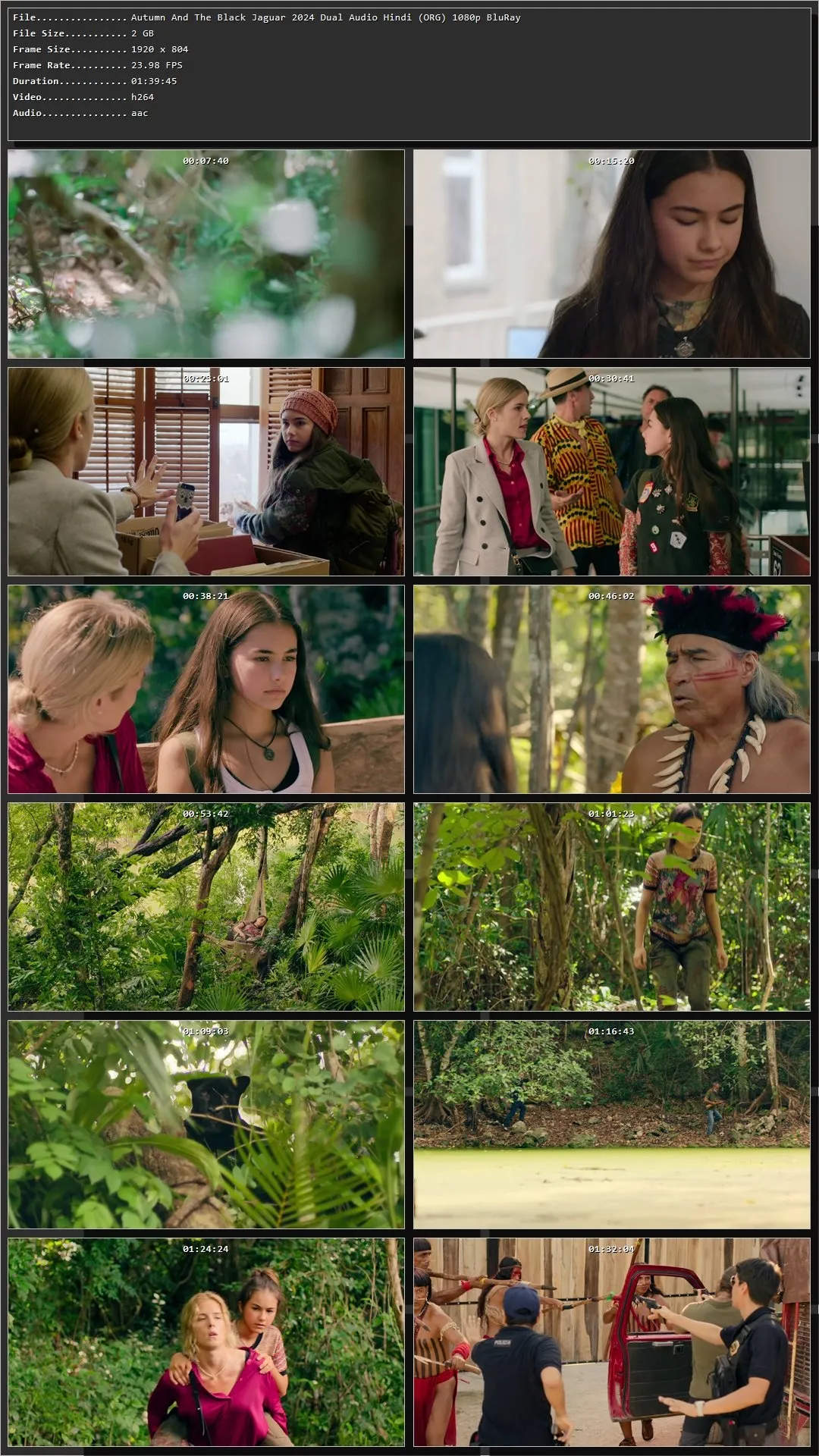 Autumn And The Black Jaguar 2024 Hindi Dual Audio HDRip – 480p – 720p – 1080p Screenshot