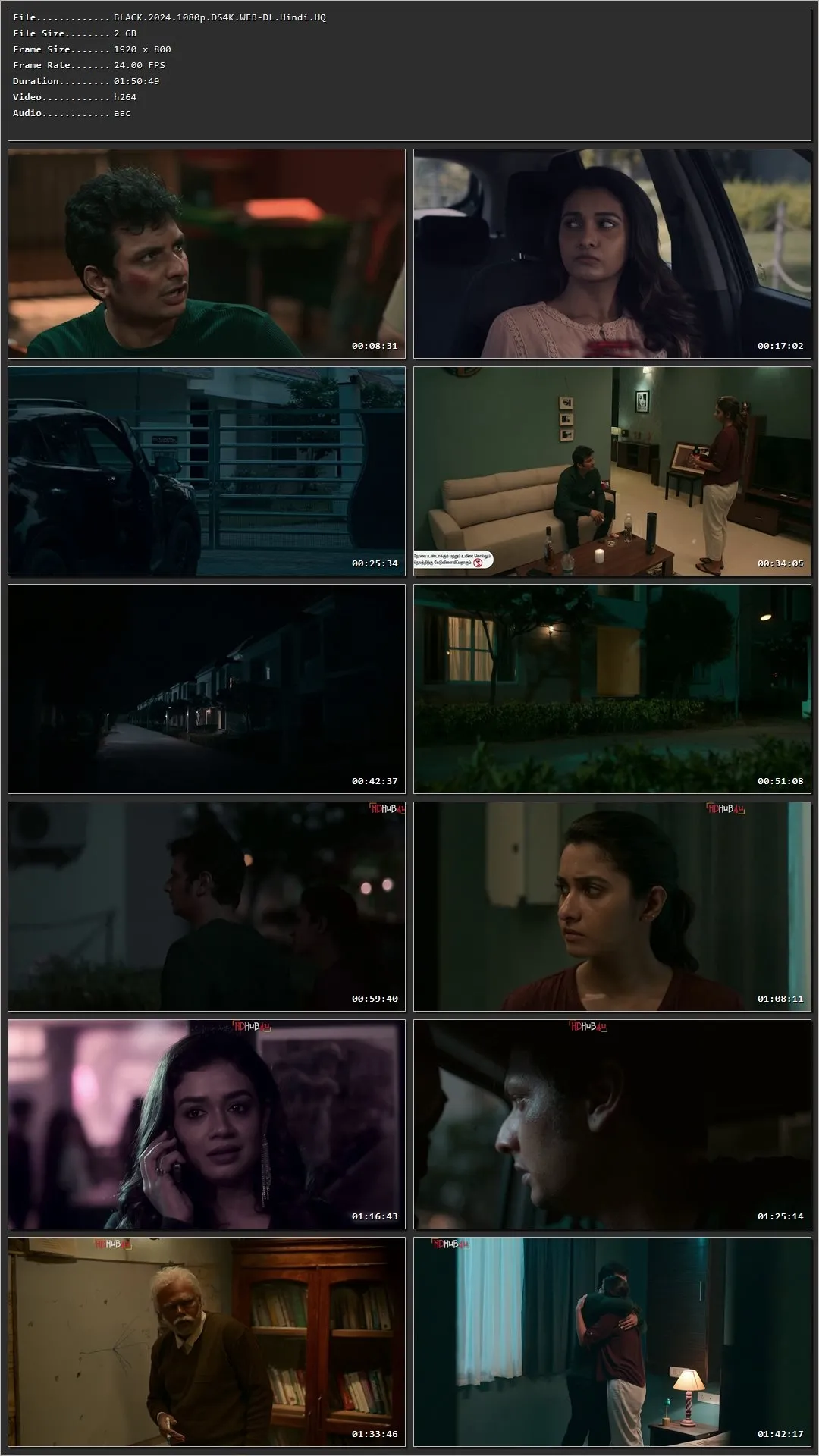 BLACK (2024) [HQ Hindi Dub] HDRip 1080p – 720p – 480p Screenshot