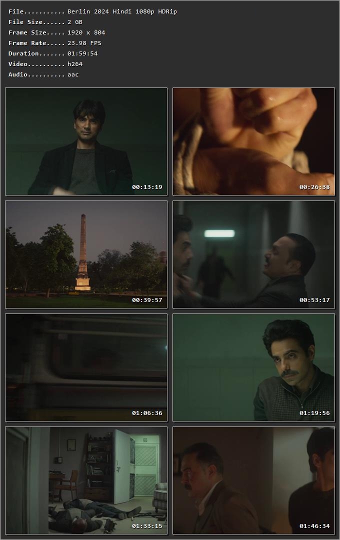 Berlin 2024 Hindi HDRip 720p – 480p – 1080p Screenshot