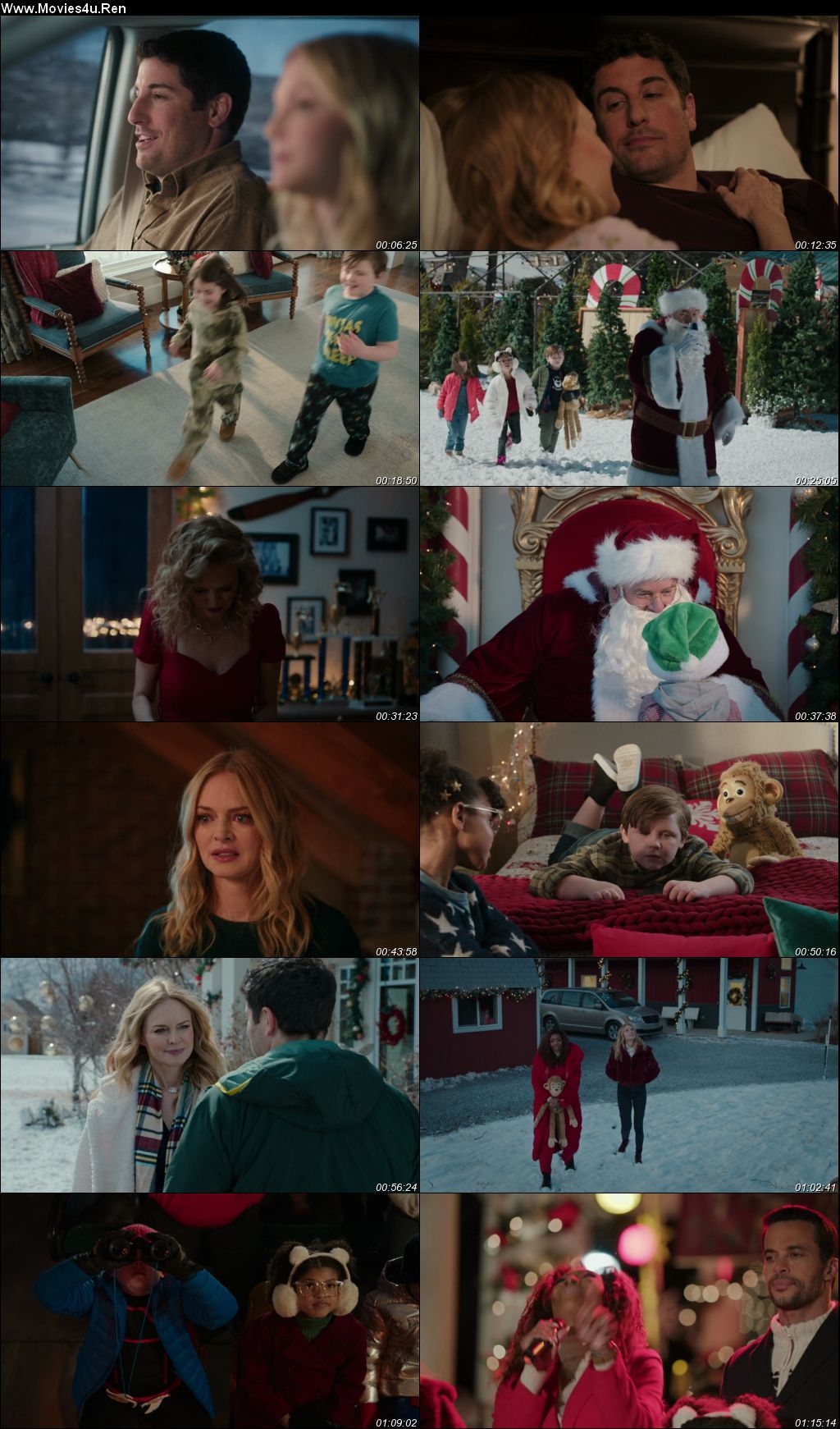 Best Christmas Ever (2023) Hindi Dual Audio HDRip 720p – 480p Screenshot