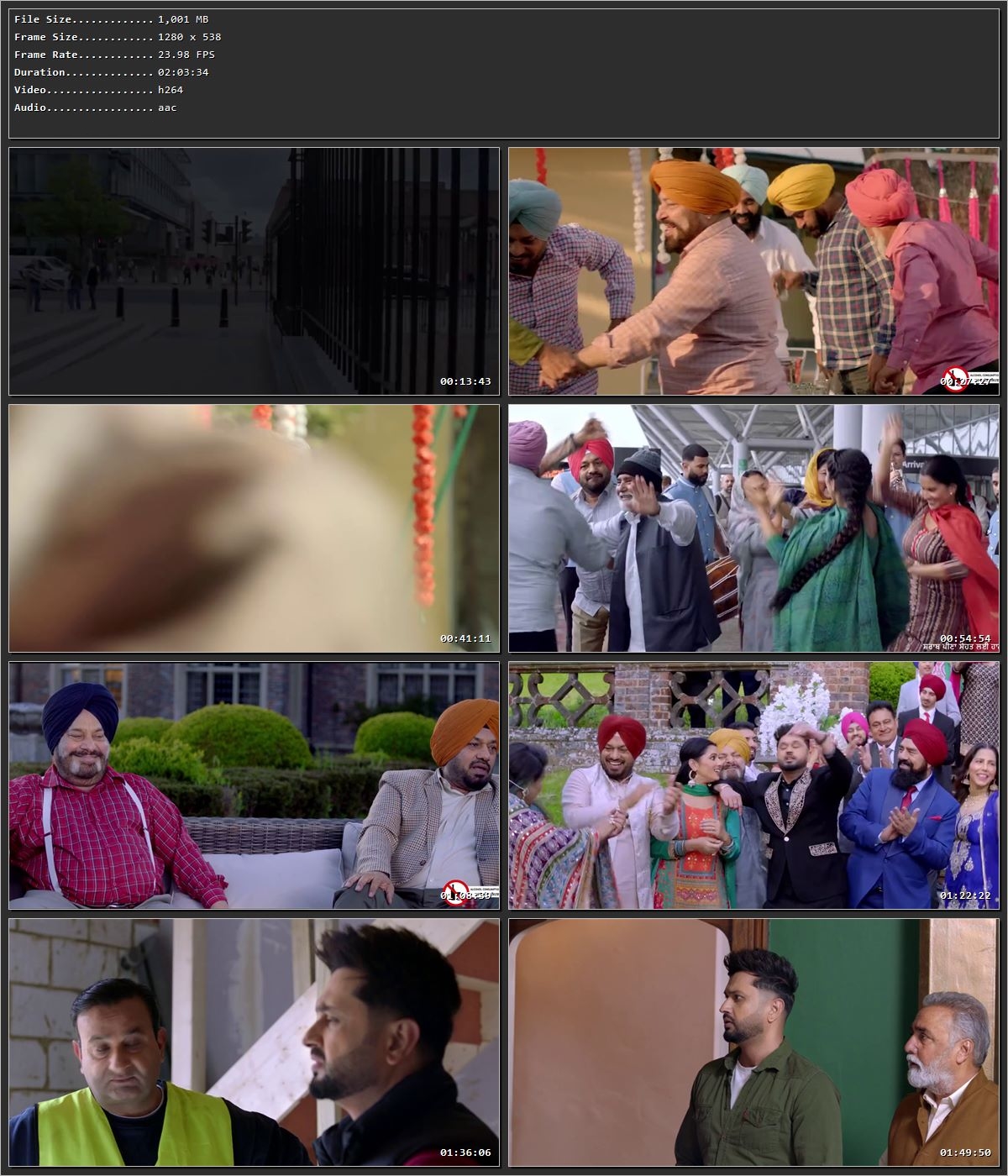 Bina Band Chal England 2023 Punjabi HDRip 720p – 480p Screenshot