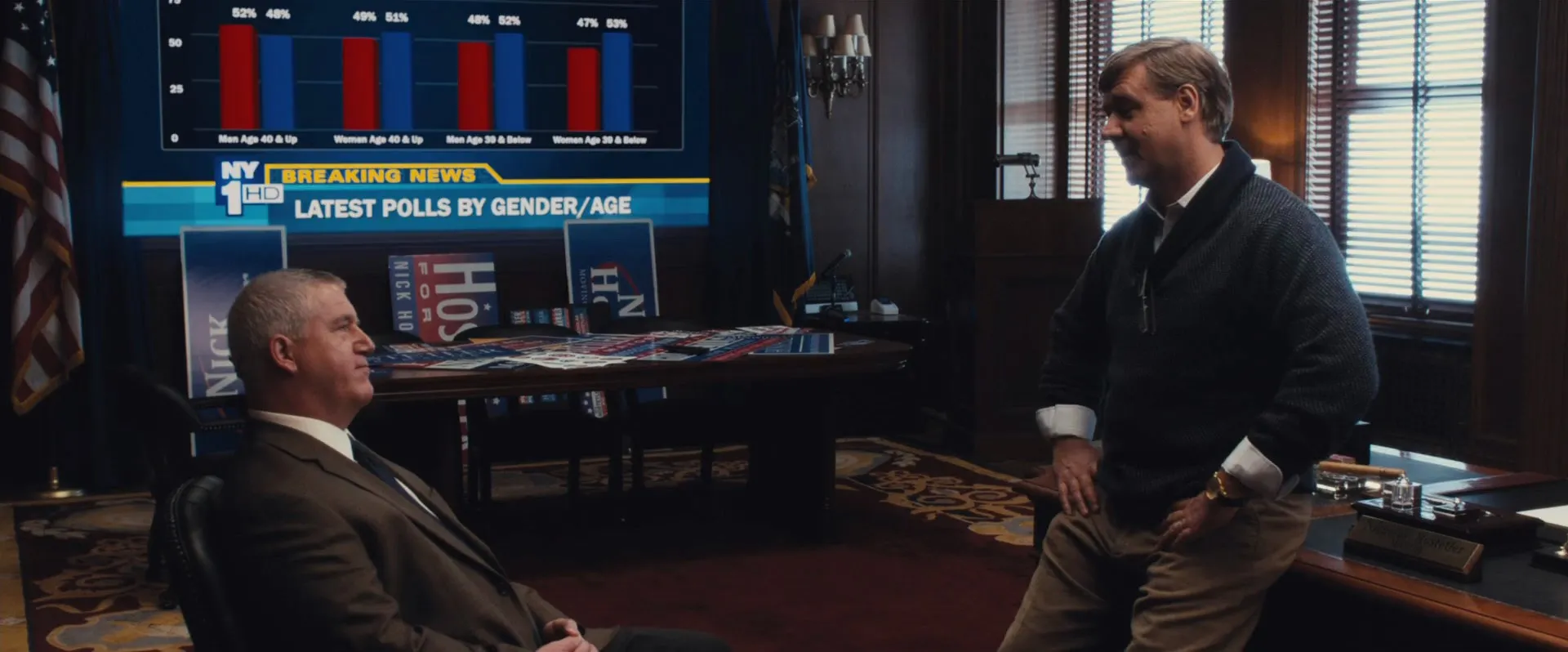 Broken City 2013 Hindi Dual Audio 480p BluRay 450MB ESubs Screenshot