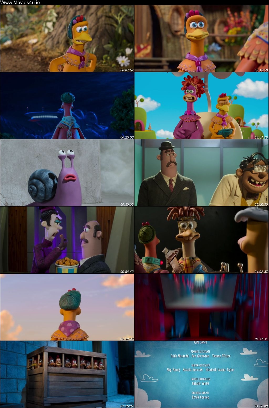 Chicken Run: Dawn of the Nugget 2023 Hindi Dual Audio HDRip 720p – 480p Screenshot