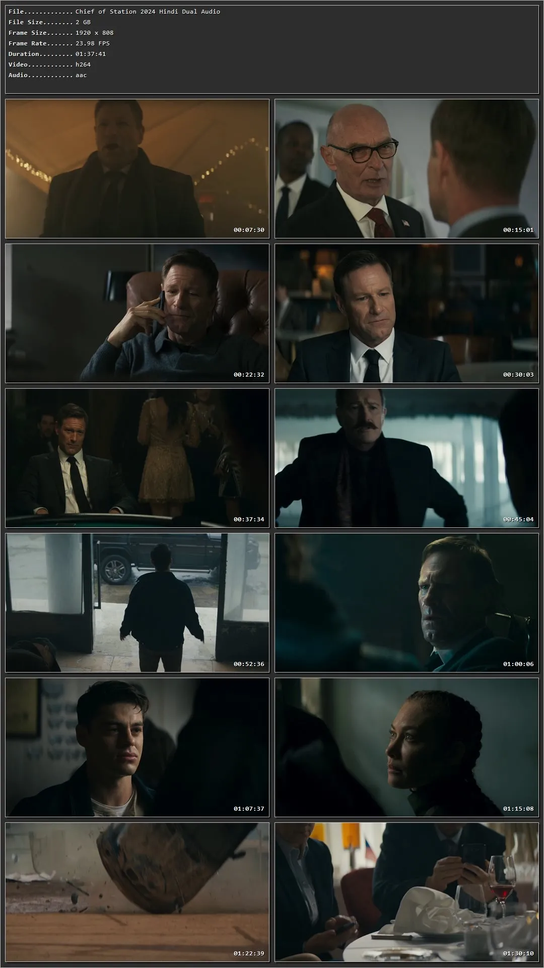 Chief of Station 2024 Hindi Dual Audio HDRip 1080p – 720p – 480p Screenshot