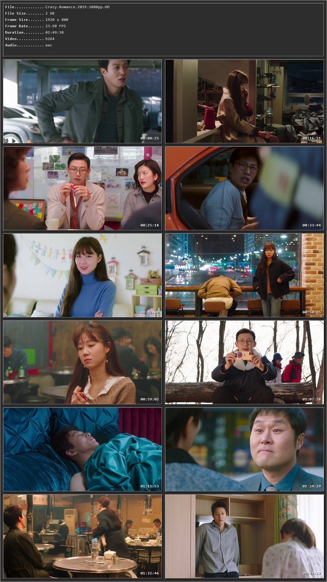 Crazy Romance (2019) Hindi Dual Audio HDRip 1080p - 720p - 480p Screenshot