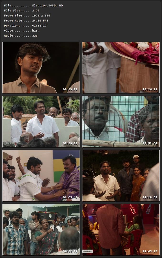 Election (2024) [Hindi + Tamil] HDRip 720p – 480p – 1080p Screenshot
