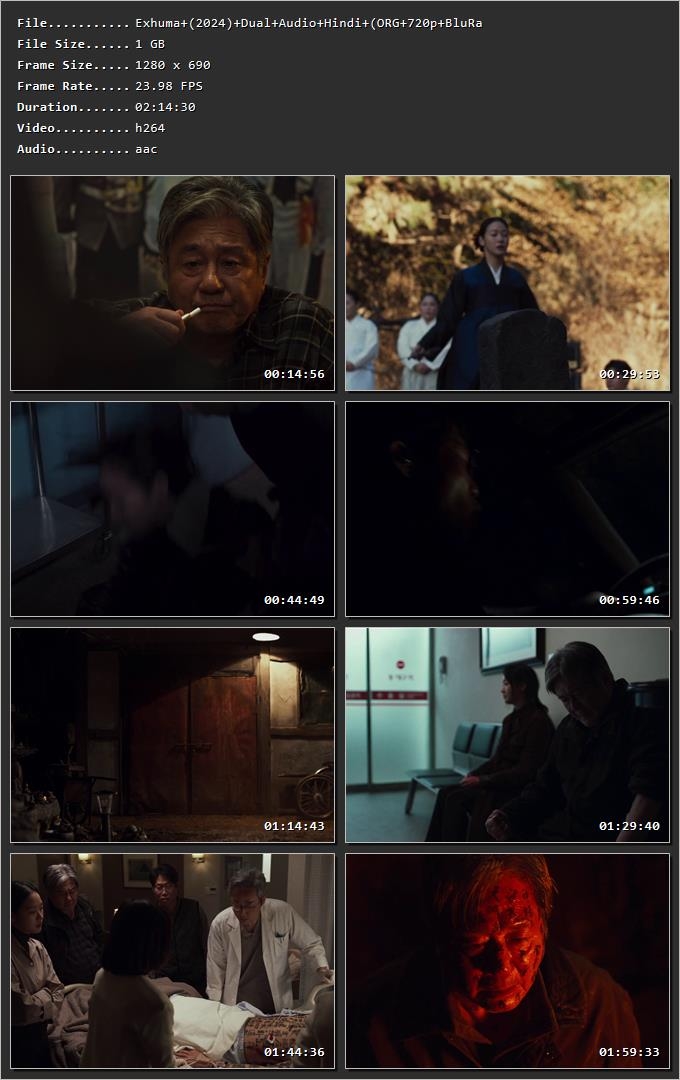 Exhuma (2024) Hindi Dual Audio HDRip 1080p – 720p – 480p Screenshot