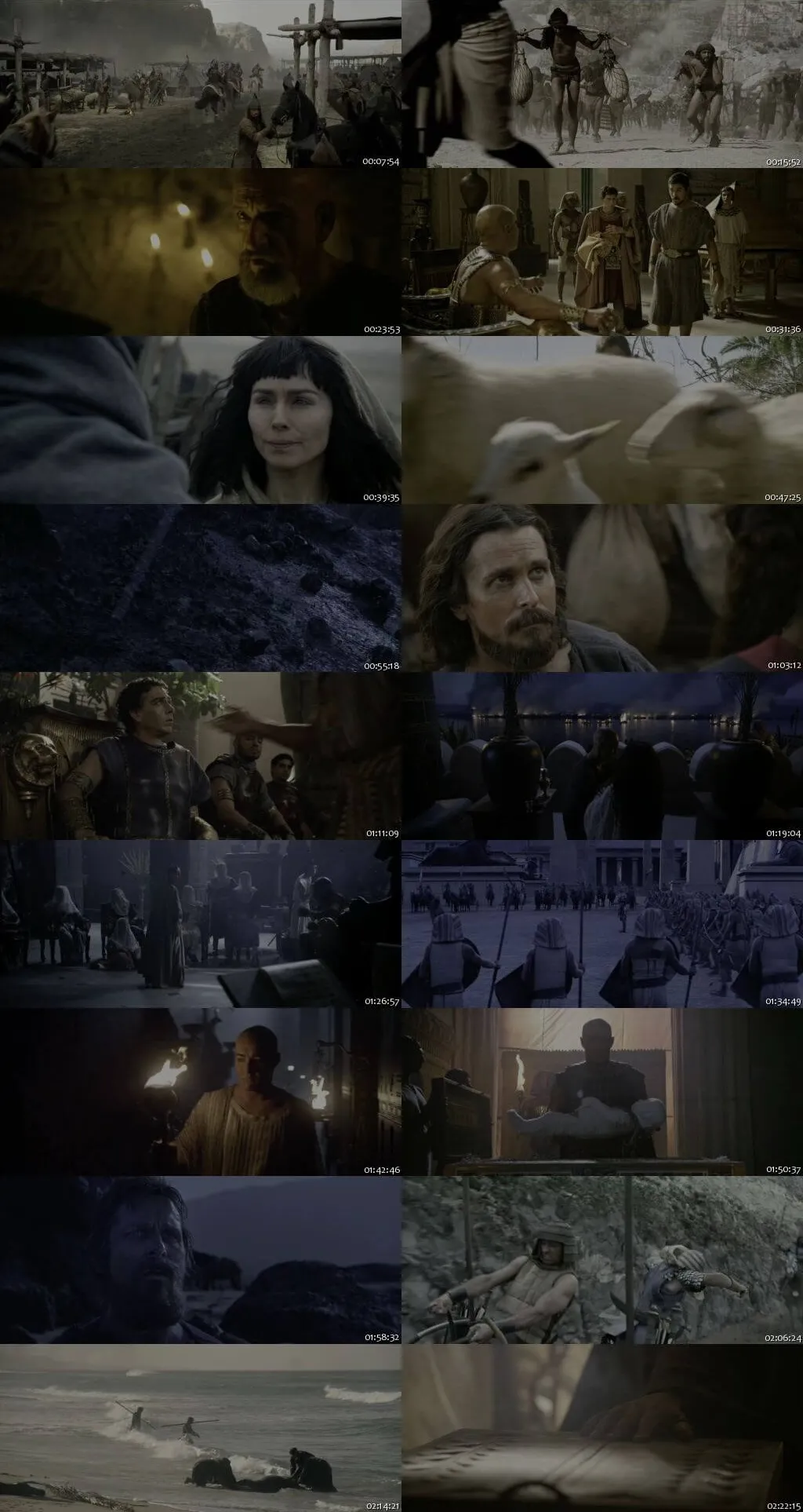 Exodus Gods and Kings (2014) 100mb Hindi Dual Audio movie Hevc BRRip Download Screenshot