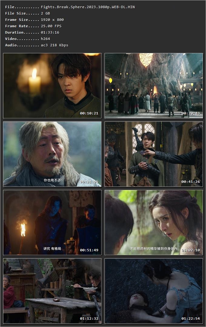 Fights Break Sphere (2023) Hindi Dual Audio HDRip 1080p – 720p – 480p Screenshot