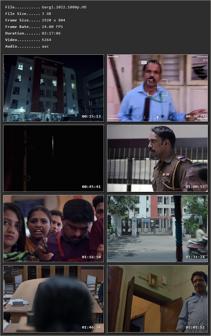 Gargi (2022) [Hindi + Tamil] HDRip 720p – 480p – 1080p Screenshot