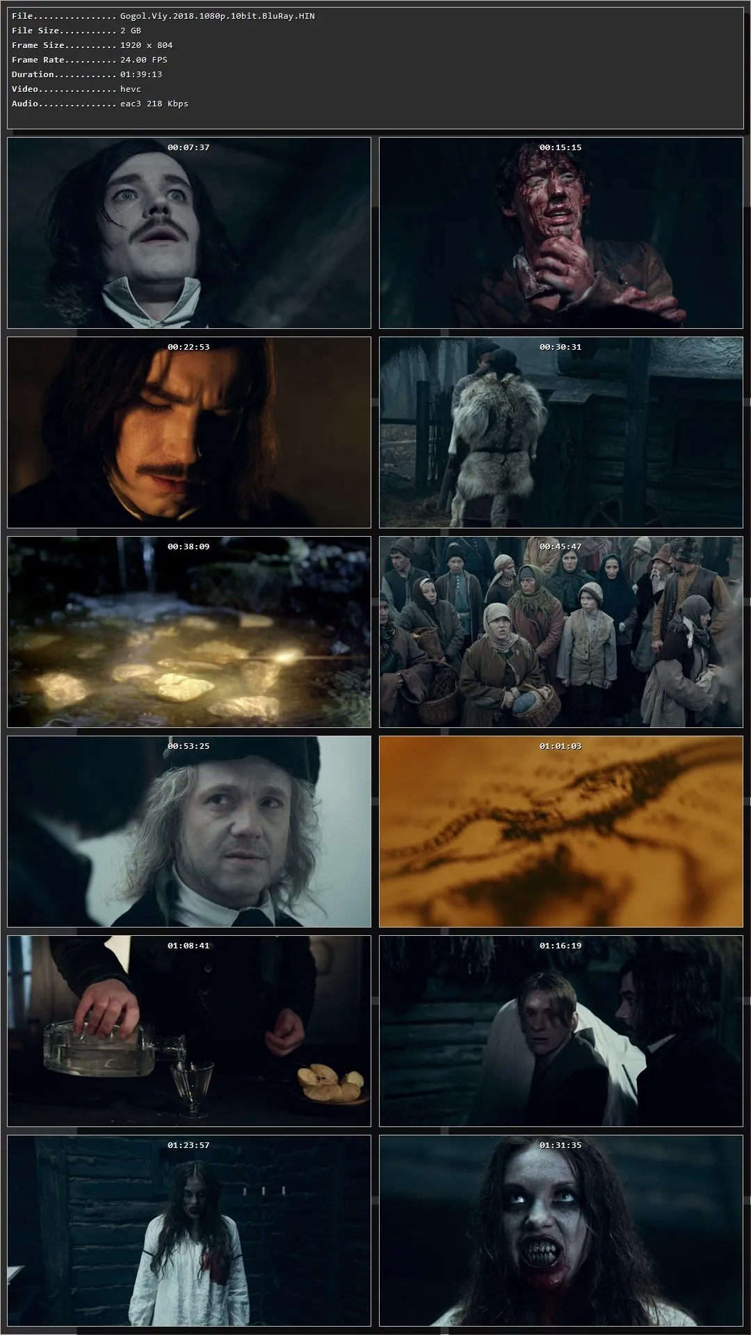 Gogol. Viy (2018) Hindi Dual Audio HDRip 1080p – 720p – 480p Screenshot