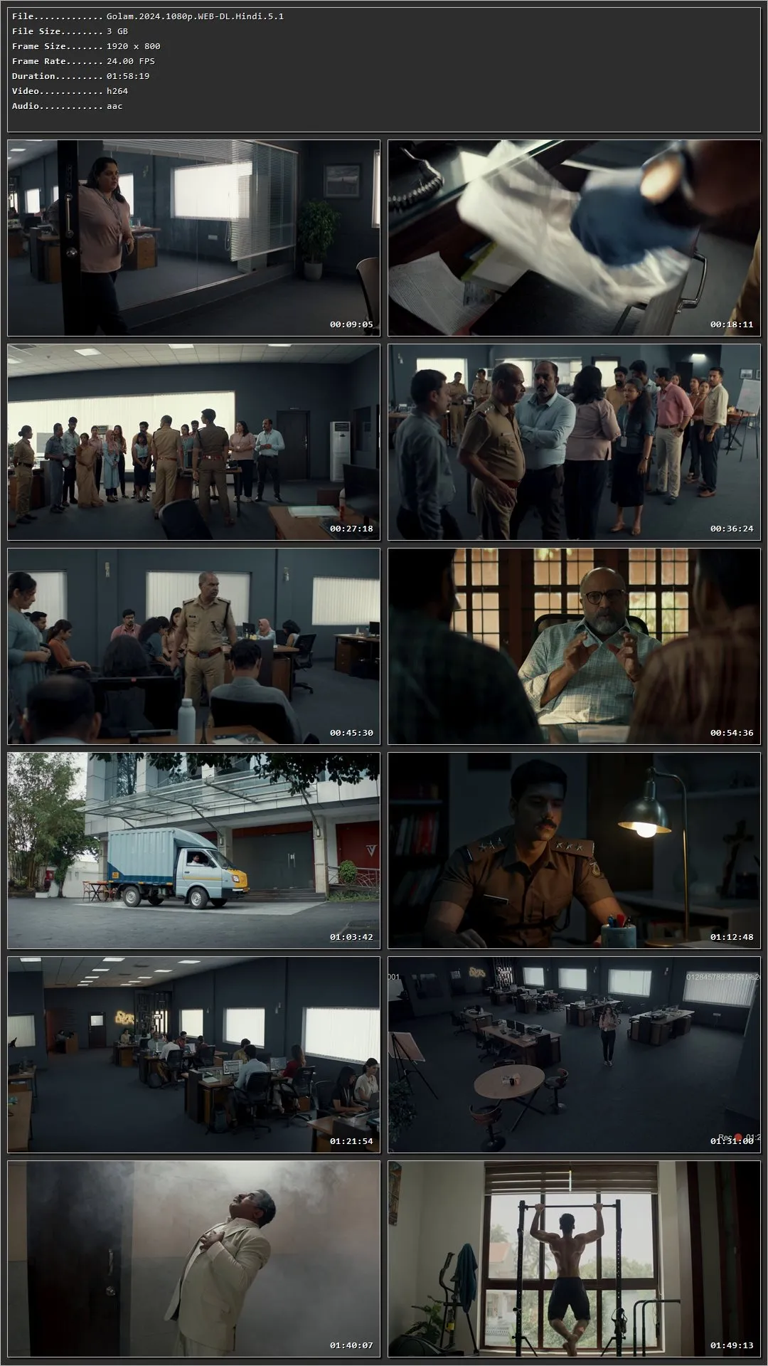 Golam (2024) (Hindi – Malayalam) HDRip 720p – 480p – 1080p Screenshot