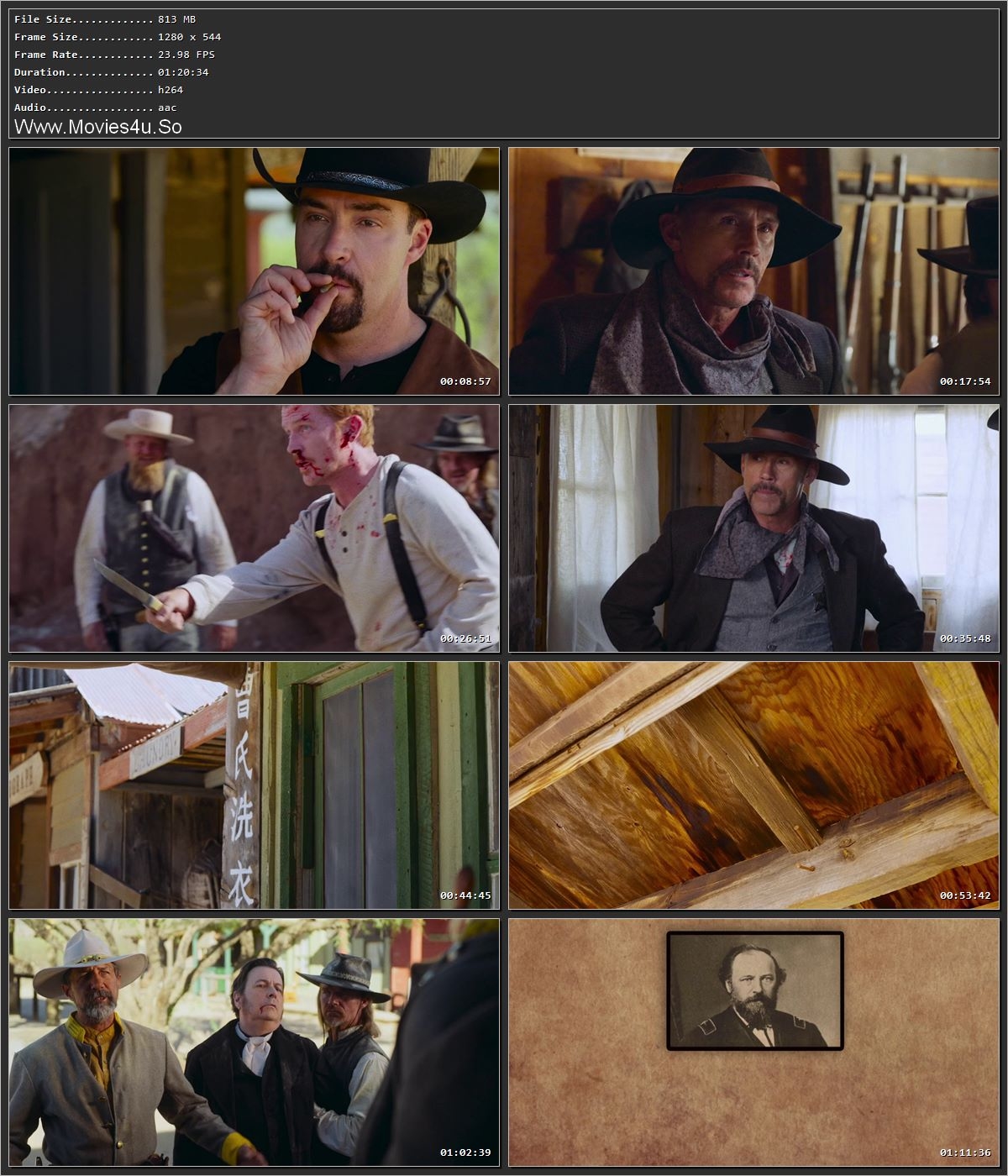 Gunfight at Rio Bravo (2023) Hindi Dual Audio HDRip 720p – 480p Screenshot