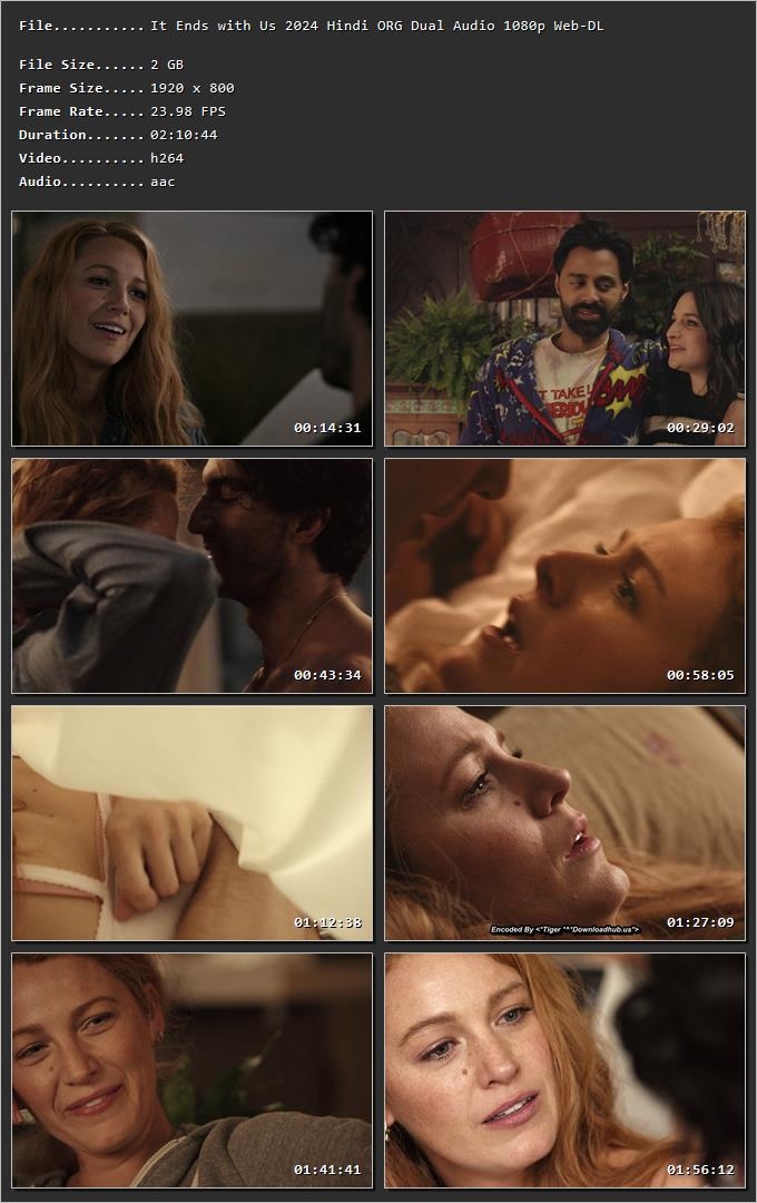 It Ends with Us 2024 Dual Audio Hindi HDRip 720p – 480p – 1080p Screenshot