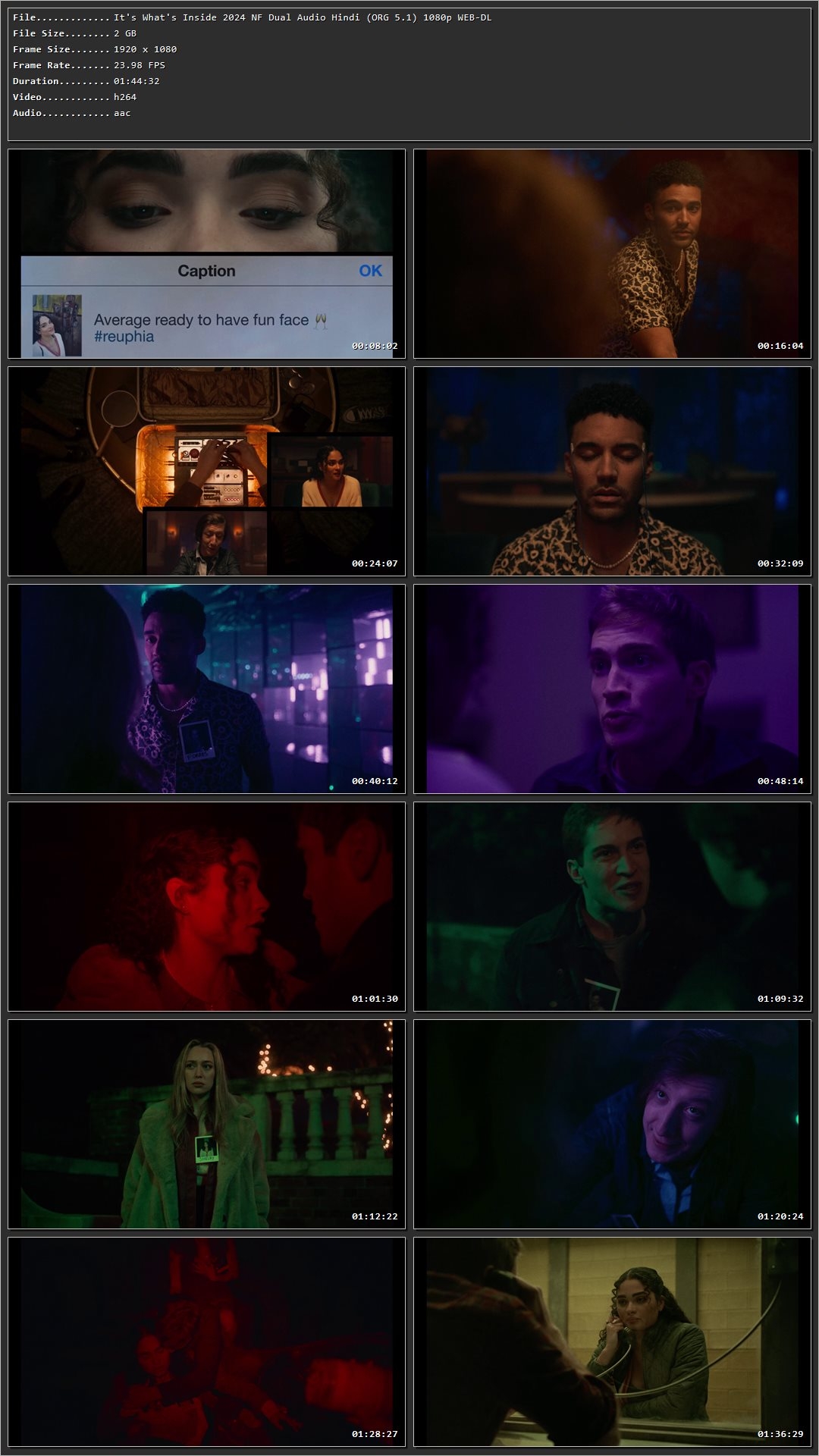It’s What’s Inside 2024 Hindi Dual Audio HDRip 1080p - 720p - 480p Screenshot