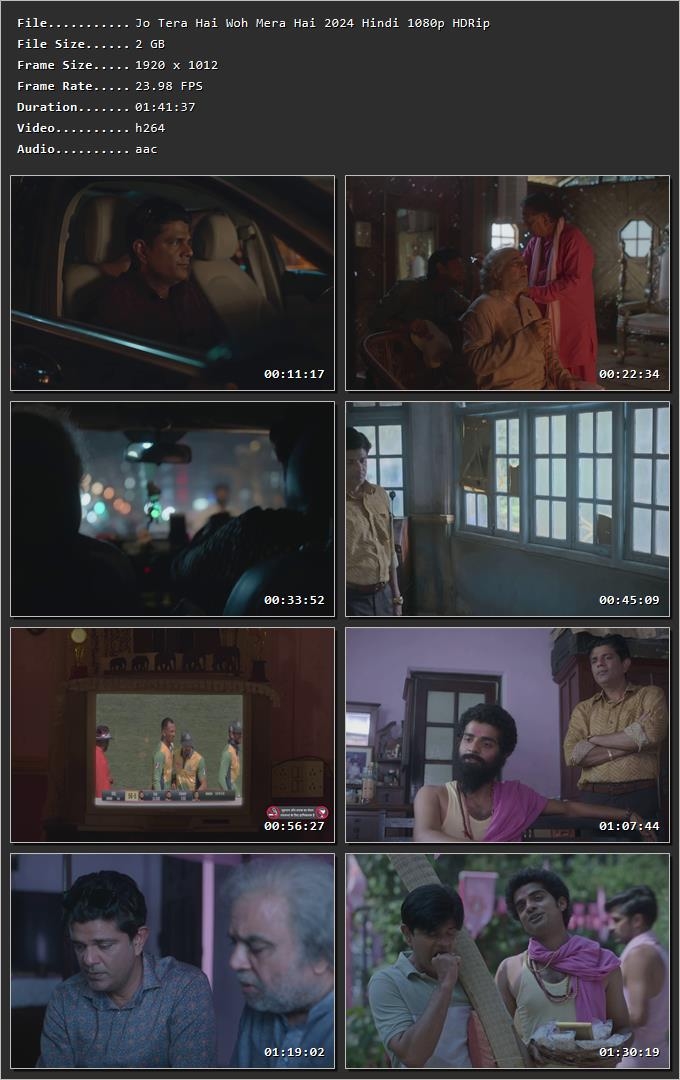 Jo Tera Hai Woh Mera Hai (2024) Hindi HDRip 720p – 480p – 1080p Screenshot