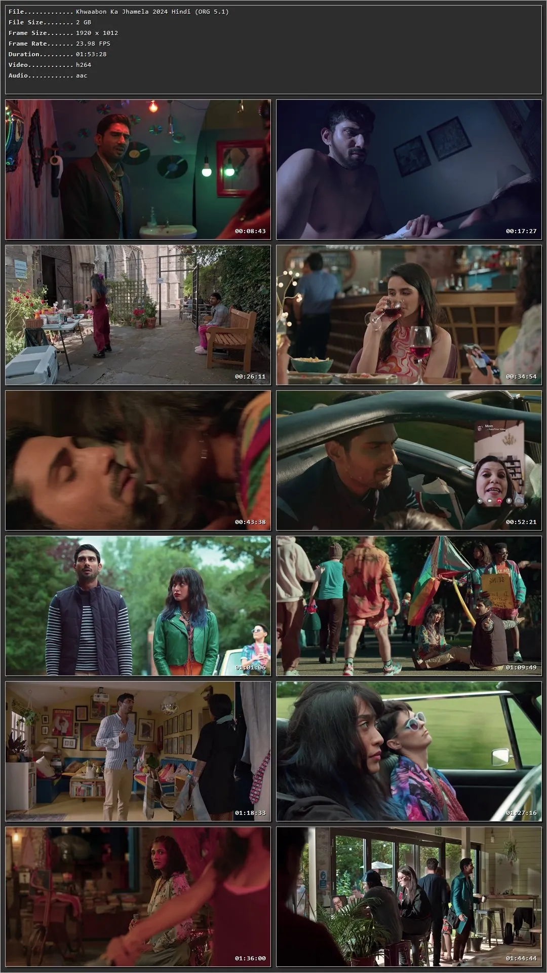 Khawbon Ka Jhamela 2024 Hindi HDRip 1080p – 720p – 480p Screenshot