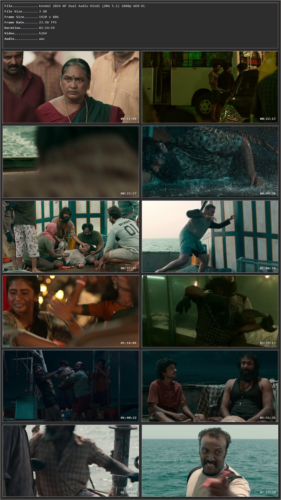 Kondal 2024 Hindi Dual Audio HDRip 1080p – 720p – 480p Screenshot