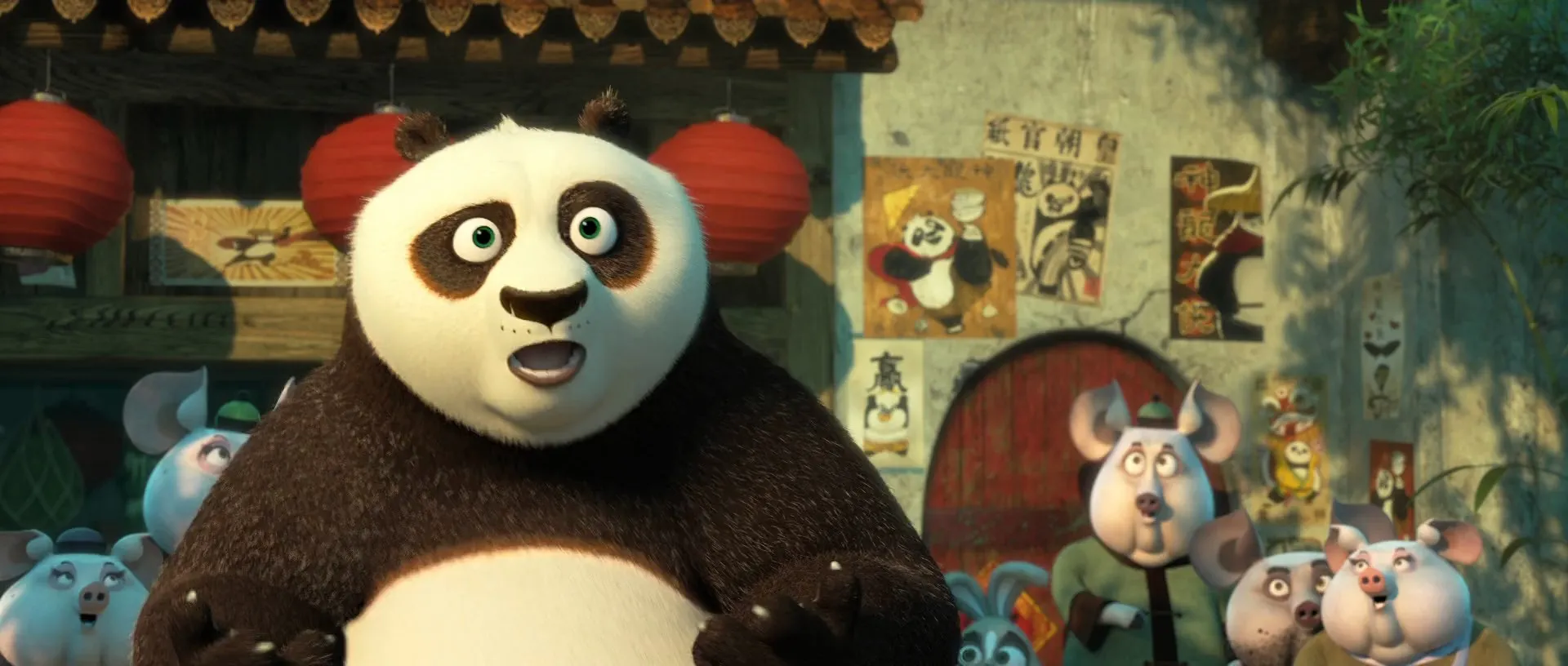 Kung Fu Panda 3 (2016) 100mb Hindi Dual Audio movie Hevc BRRip Download Screenshot