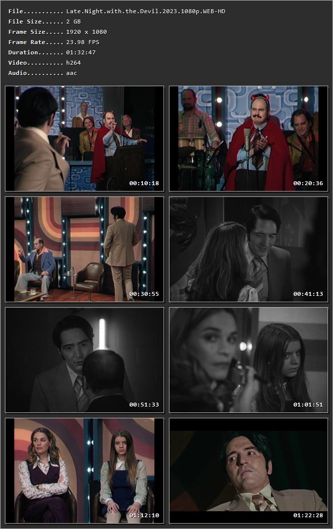 Late Night with the Devil (2023) Hindi Dual Audio HDRip 1080p – 720p – 480p Screenshot
