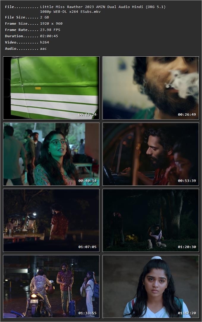 Little Miss Rawther 2023 Hindi Dual Audio HDRip 1080p – 720p – 480p Screenshot