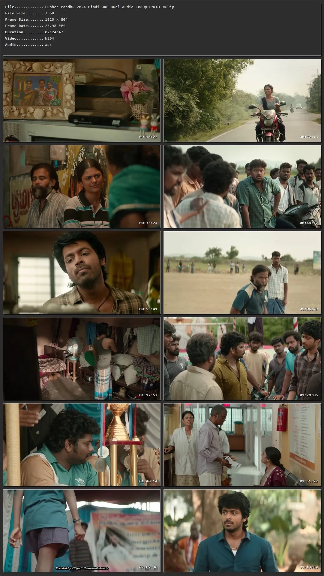Lubber Pandhu 2024 (Hindi – Tamil) HDRip 720p – 480p – 1080p Screenshot