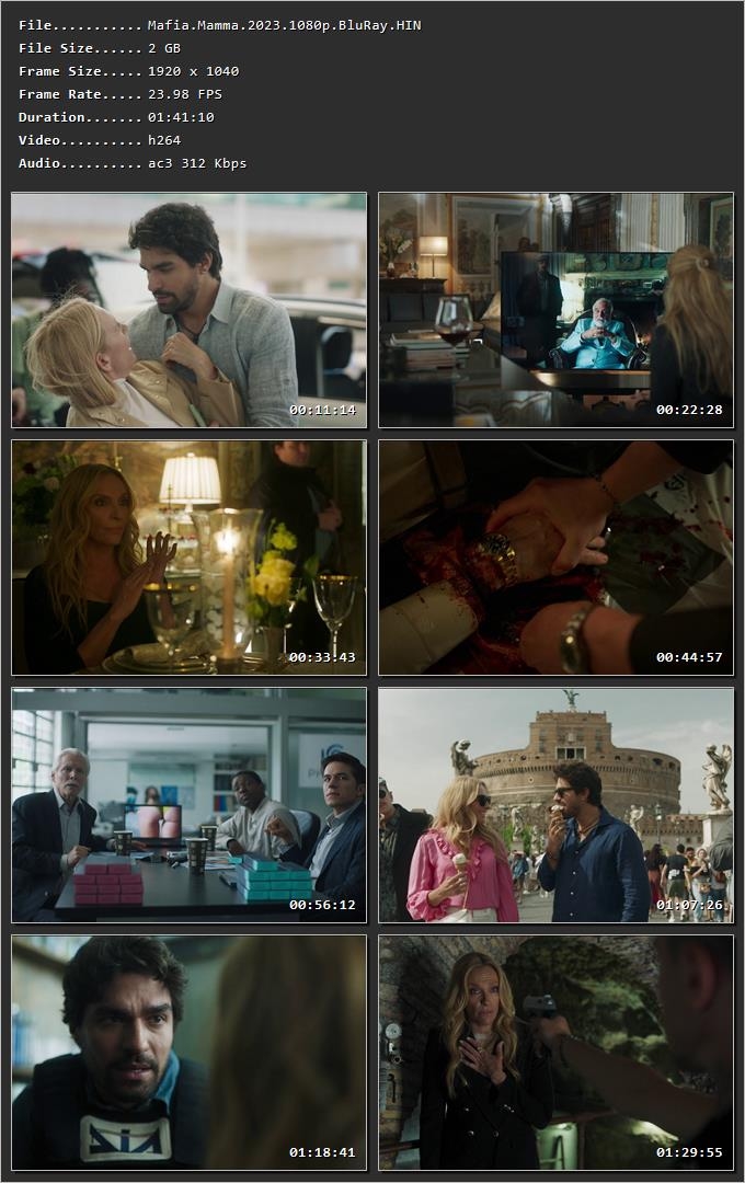 Mafia Mamma (2023) Hindi Dual Audio HDRip 1080p – 720p – 480p Screenshot