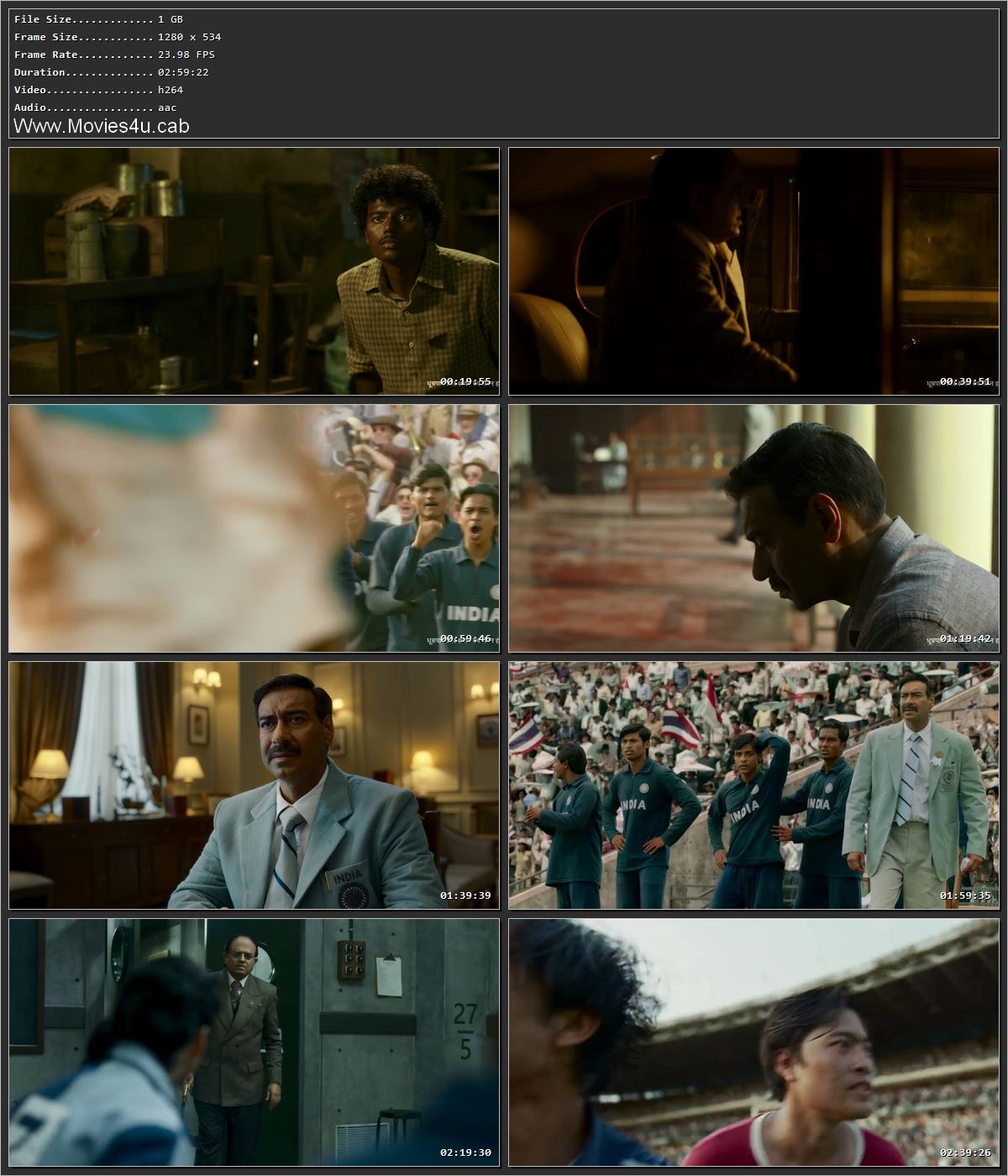 Maidaan (2024) Hindi HDRip 720p – 480p – 1080p Screenshot