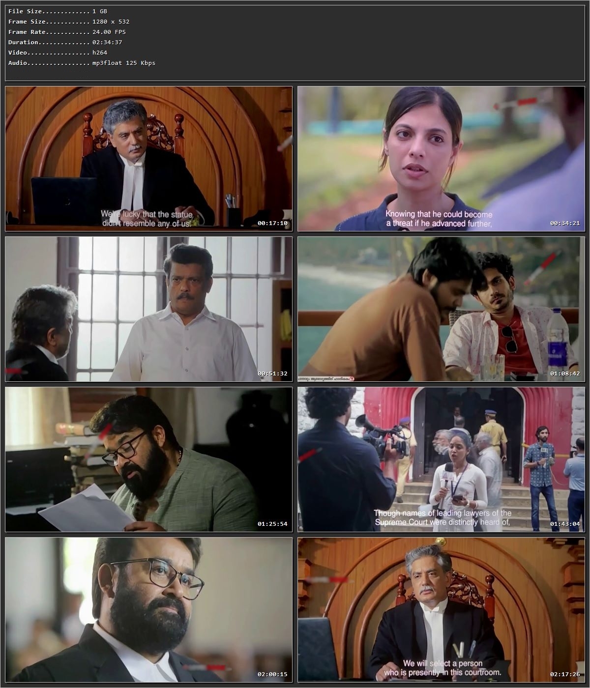 Neru 2023 Hindi (Studio-Dub) HDRip 720p – 480p Screenshot
