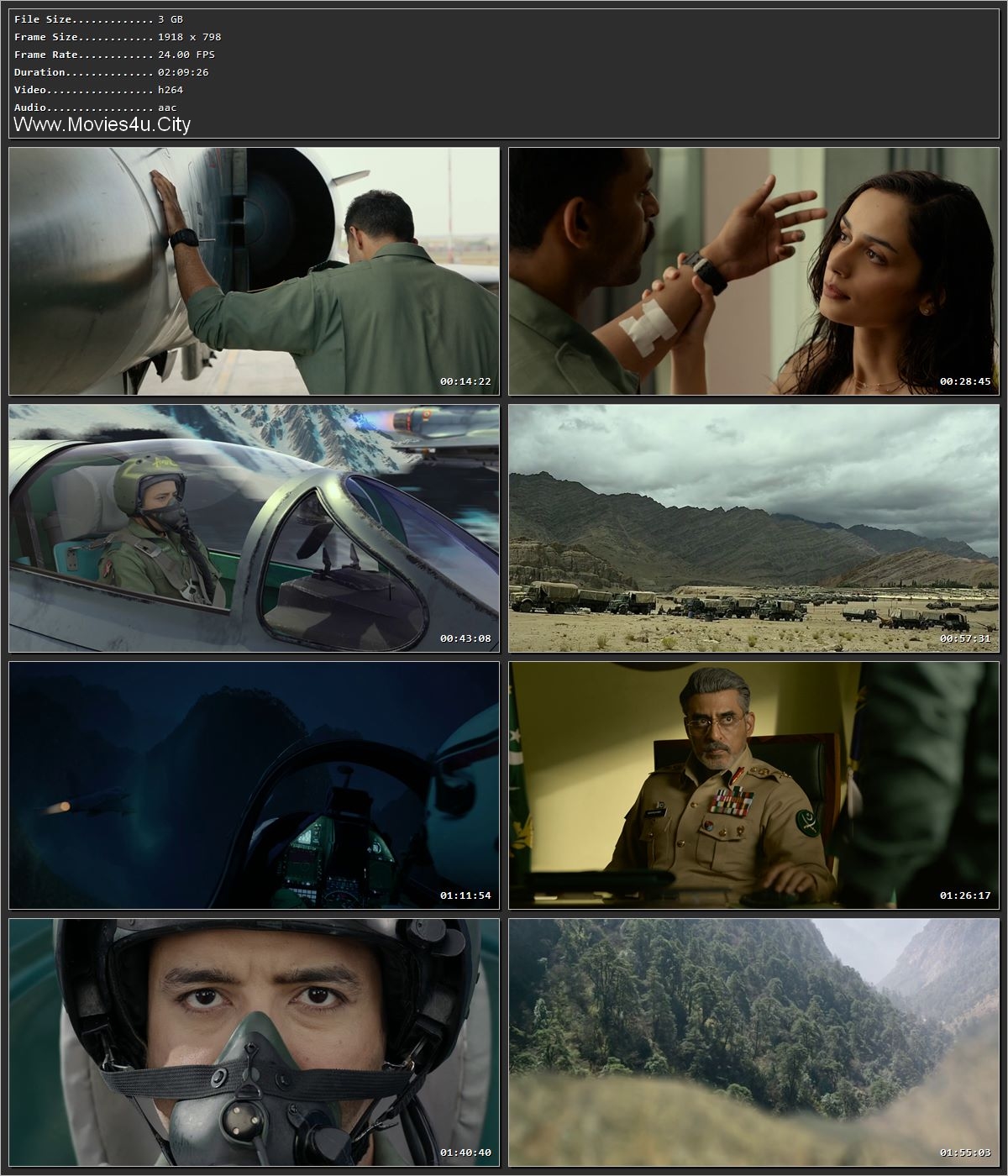 Operation Valentine 2024 Hindi HDRip 720p – 480p – 1080p Screenshot