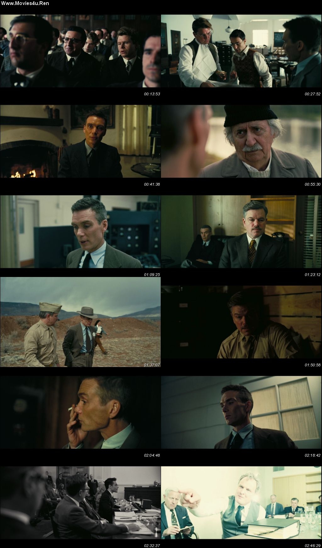 Oppenheimer 2023 Hindi (ORG) Dual Audio HDRip 720p – 480p Screenshot