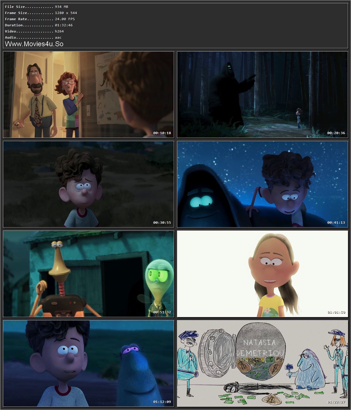 Orion and the Dark (2024) Hindi Dual Audio HDRip 720p – 480p Screenshot