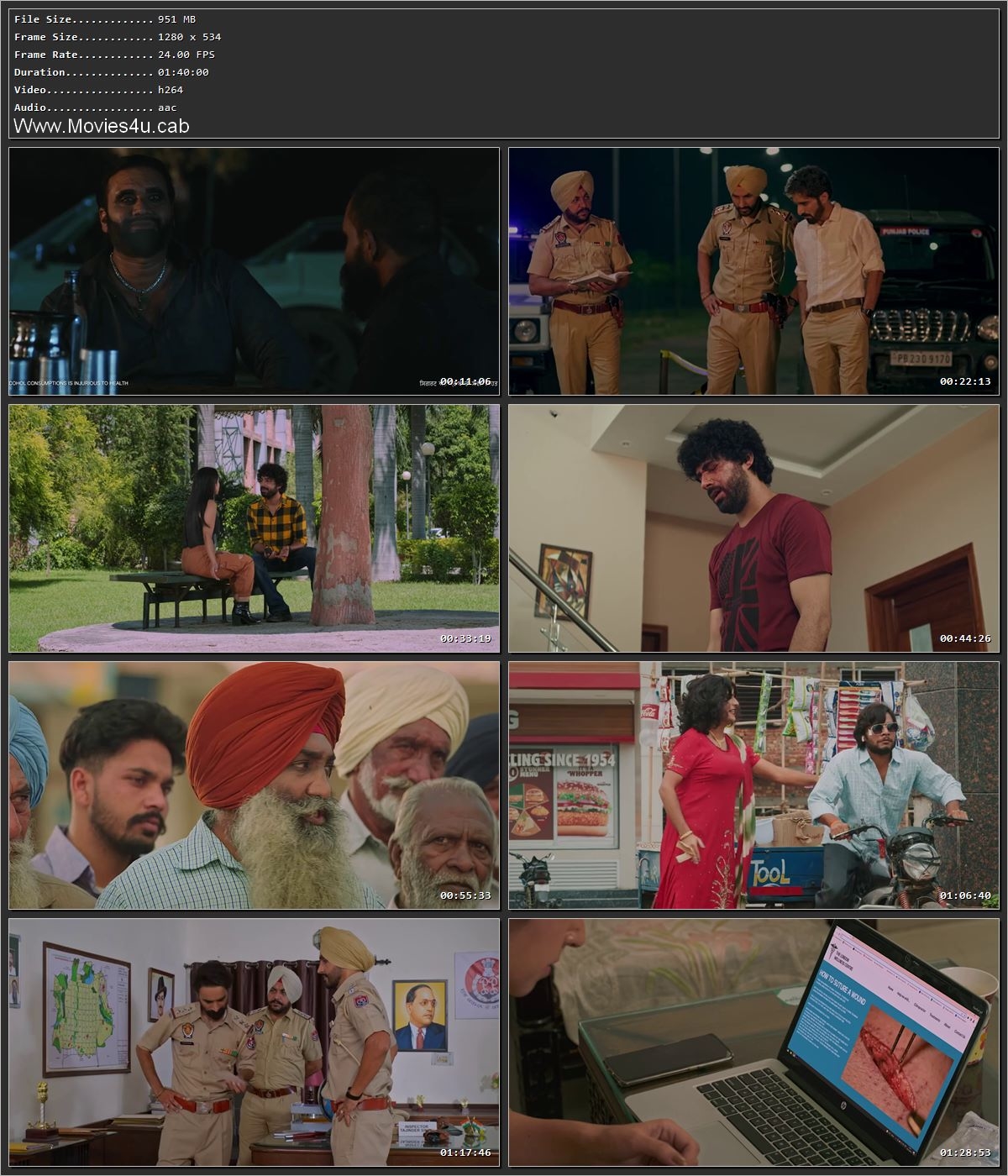Paune 9 2023 Punjabi HDRip | 720p | 480p | 1080p Screenshot