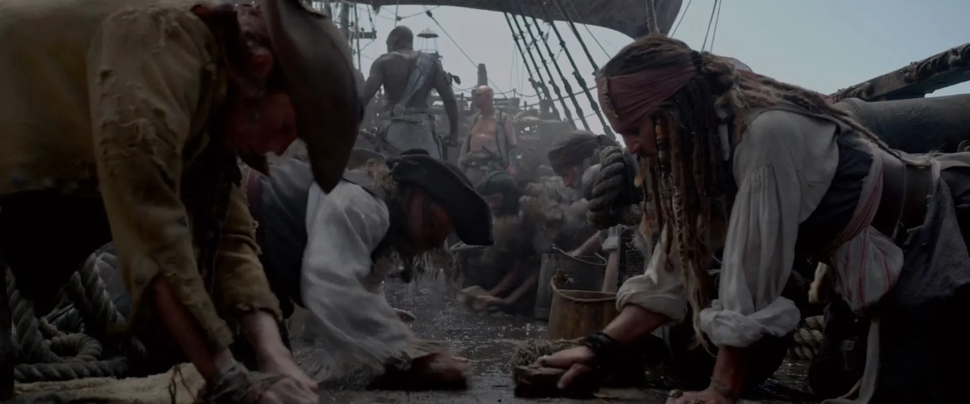 Pirates of the Caribbean On Stranger Tides (2011) 100mb Hindi Dual Audio movie Hevc BRRip Download Screenshot