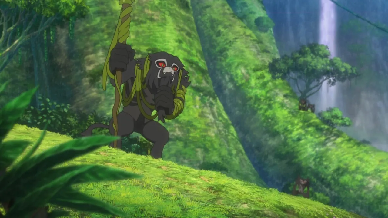 Pokémon the Movie Secrets of the Jungle 2021 Hindi Dual Audio 480p HDRip 340MB Screenshot