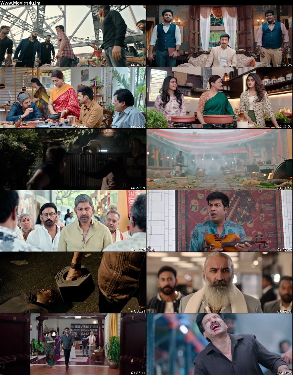 Ramabanam (2023) [Hindi ORG DD 5.1 – Telugu] Dual Audio HDRip 720p – 480p Screenshot