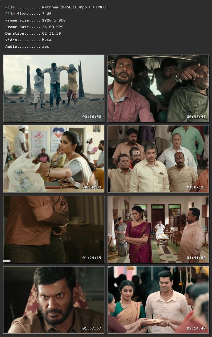 Rathnam (2024) (Hindi – Tamil) HDRip 720p – 480p – 1080p Screenshot