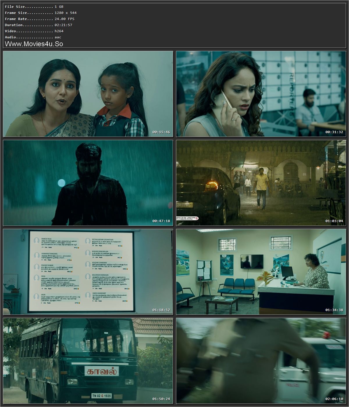 Raththam (2023) [Hindi + Tamil] Uncut HDRip 720p – 480p Screenshot