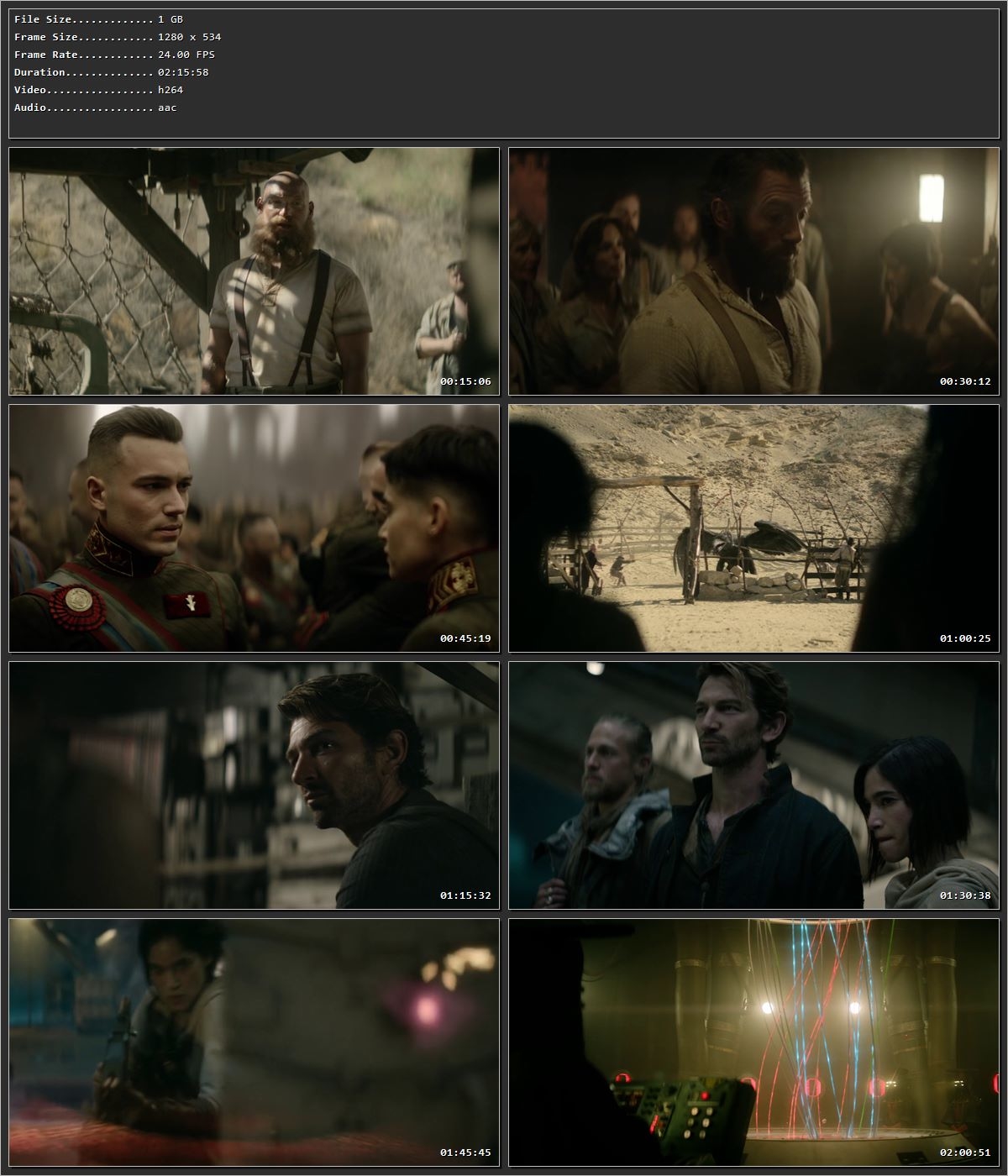 Rebel Moon – Part One: A Child of Fire (2023) Hindi Dual Audio HDRip 720p – 480p Screenshot