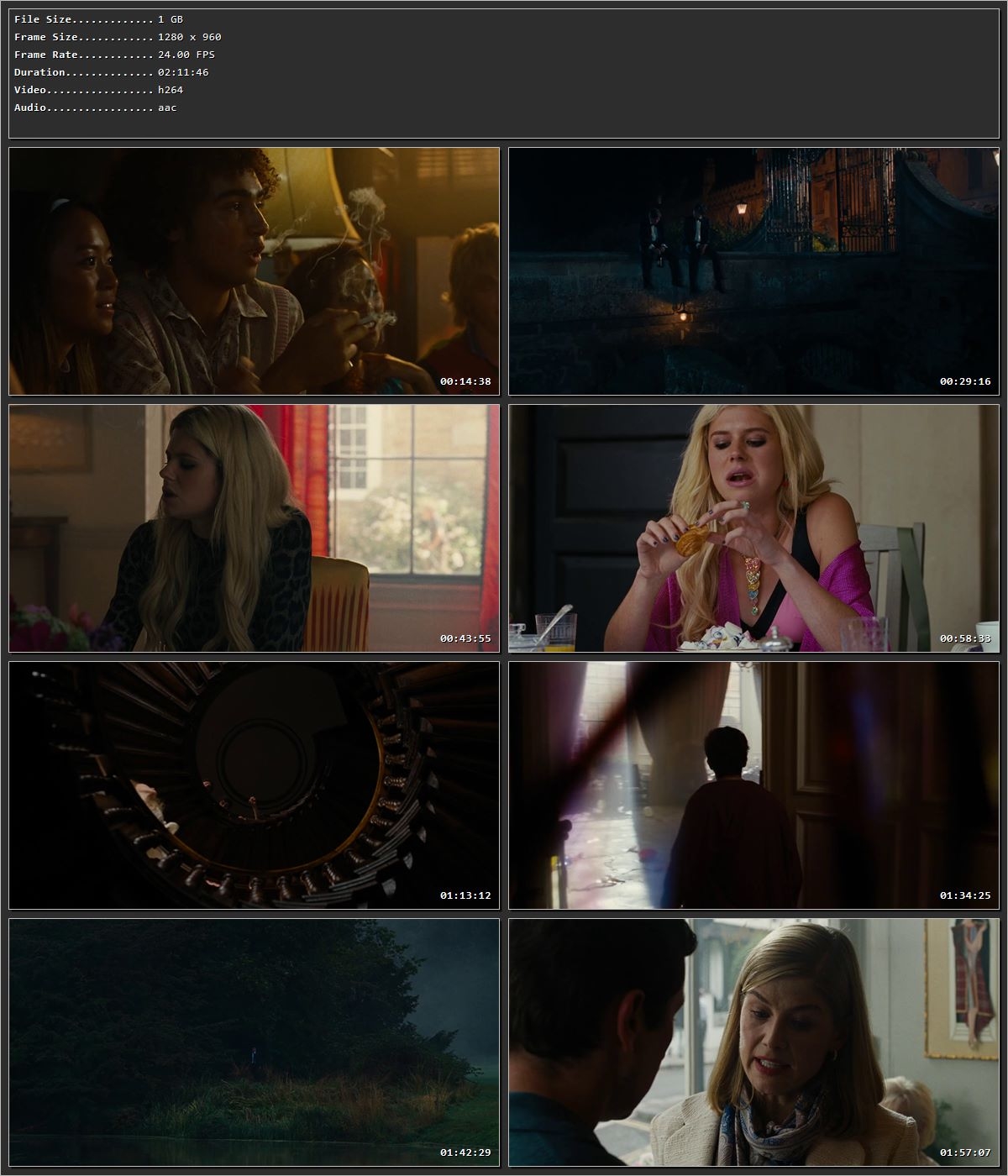 Saltburn (2023) Hindi Dual Audio HDRip 720p – 480p Screenshot