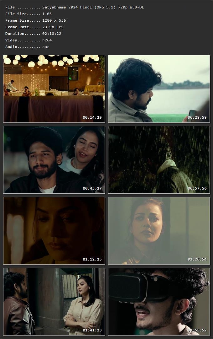 Satyabhama 2024 Hindi HDRip 720p – 480p – 1080p Screenshot