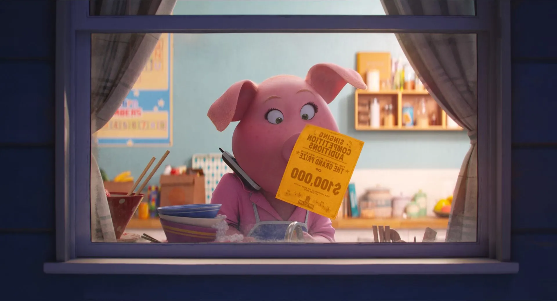 Sing (2016) Hindi Dual Audio 480p BluRay 330MB Screenshot