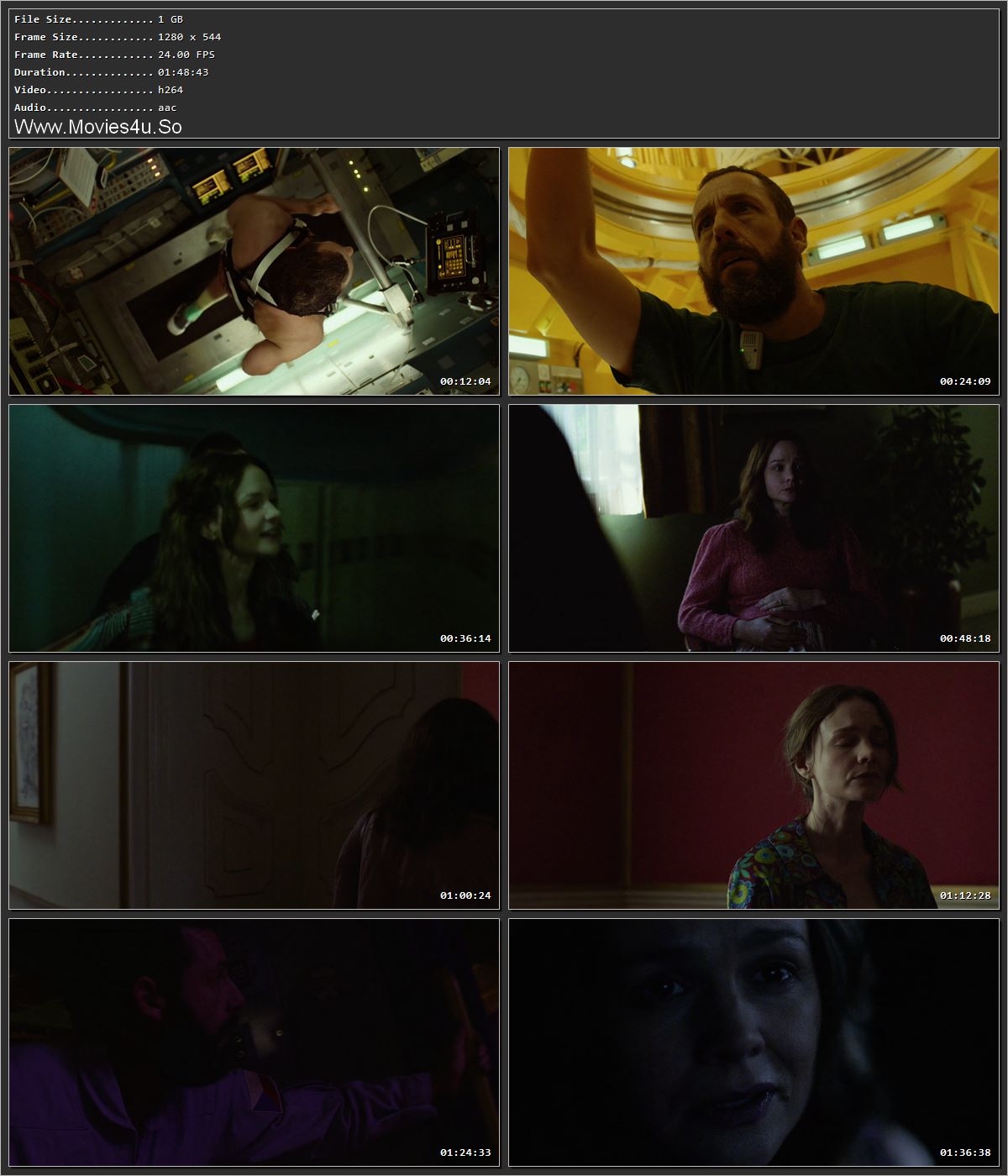 Spaceman (2024) Hindi Dual Audio HDRip 720p – 480p Screenshot