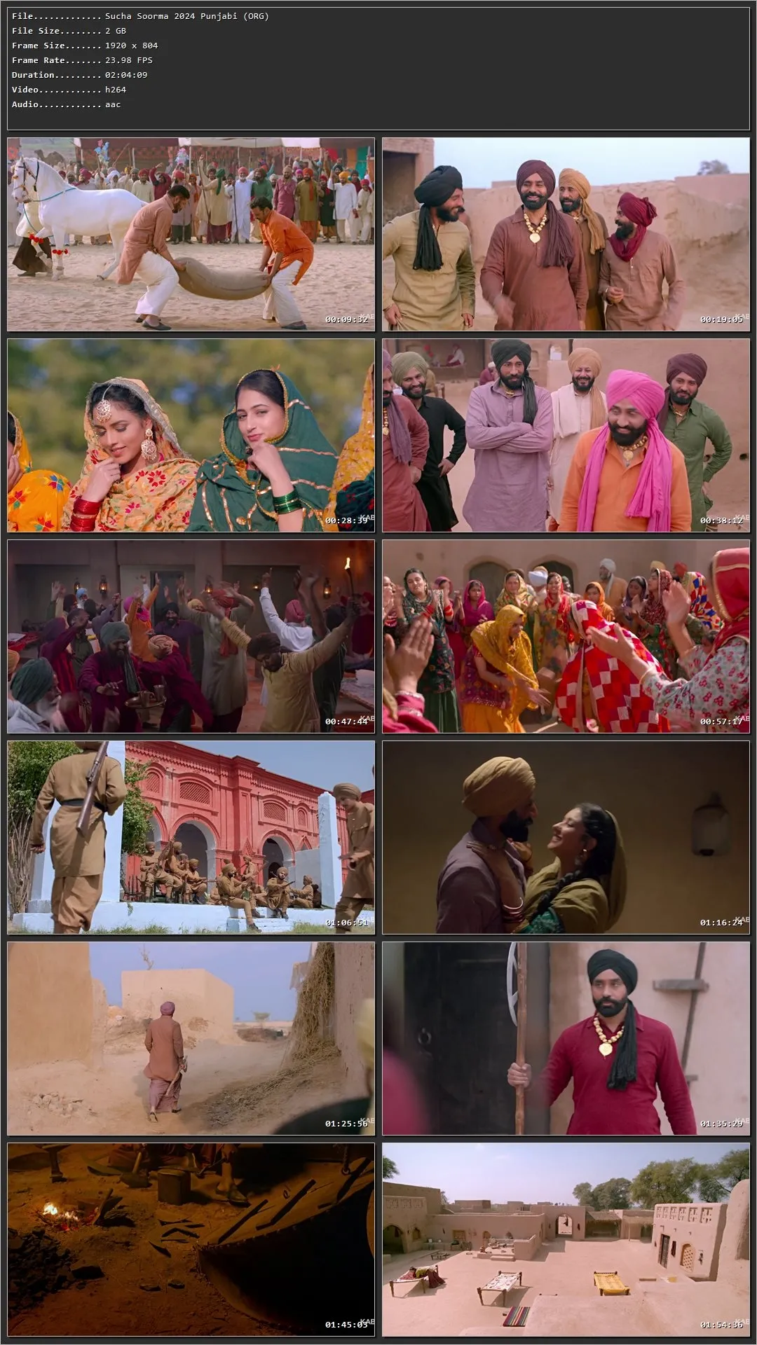 Sucha Soorma 2024 Punjabi HDRip 720p – 480p – 1080p Screenshot
