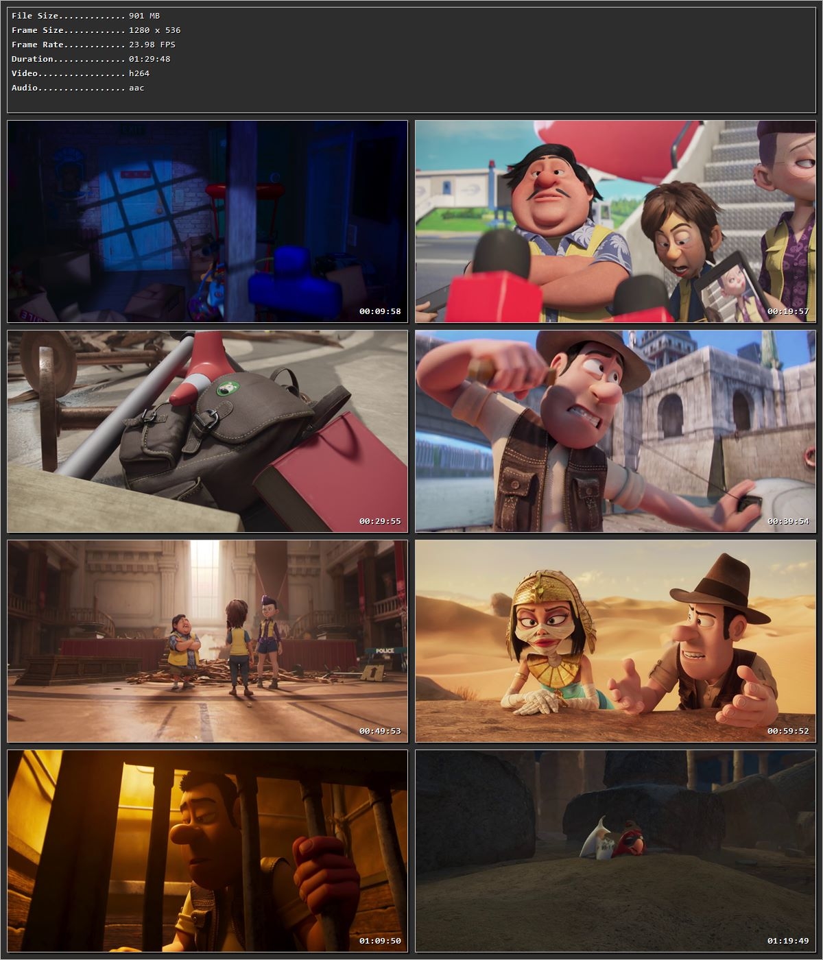 Tad the Lost Explorer and the Emerald Tablet (2022) Hindi Dubbed HDRip 720p – 480p Screenshot