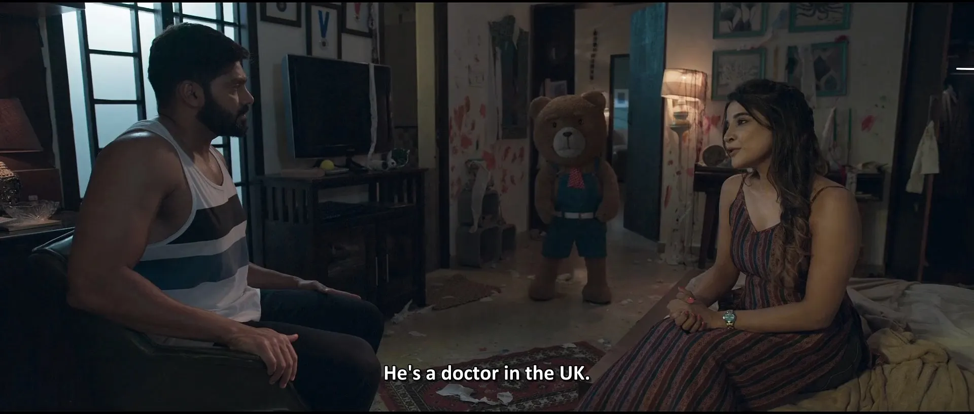 Teddy (2021) (Hindi – Tamil) Dual Audio UnCut HDRip 720p – 480 Screenshot